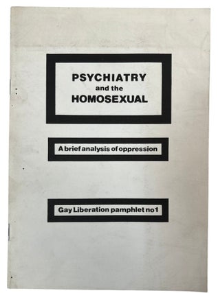 Gay Liberation Information Service, American Friends Service Committee, Marilyn Murphy, and Cleis Press: Lesbian and Gay Print Culture, 1978 to 1993