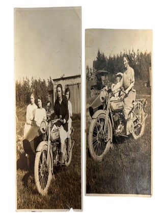 Women Motorcyclists Defying Exclusionary Social Conventions, Archive of Sixteen Vernacular Photographs, c. 1910 to 1969