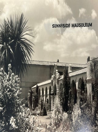 Sunnyside and Mountain View Mausoleums & The Early 20th Century Community Mausoleum Boom, Archive of 31 Large Format Silver Gelatin Photographs, 1923