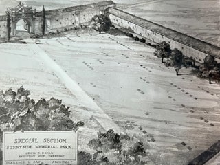 Sunnyside and Mountain View Mausoleums & The Early 20th Century Community Mausoleum Boom, Archive of 31 Large Format Silver Gelatin Photographs, 1923