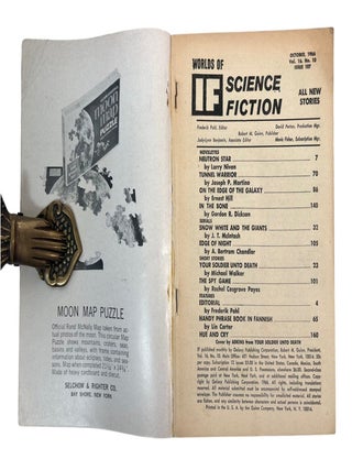 Larry Niven&rsquo;s &ldquo;Neutron Star&rdquo; First Publication and Early Known Space Sequence in Frederik Pohl&rsquo;s Hugo-Winning Worlds of IF, with Gardner Dozois&rsquo;s First Published Story, 1966