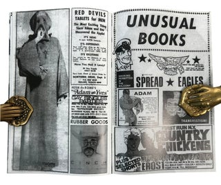Queer Print Ephemera Recut as Artist Zine: Jim Lucio’s All Male Cast! #4,