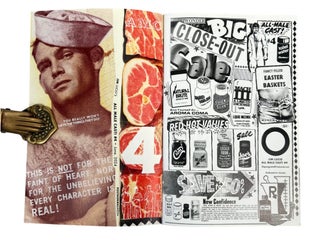 Queer Print Ephemera Recut as Artist Zine: Jim Lucio’s All Male Cast! #4,