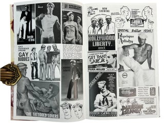 Queer Print Ephemera Recut as Artist Zine: Jim Lucio’s All Male Cast! #4,
