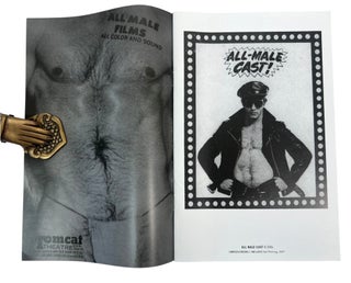 Queer Print Ephemera Recut as Artist Zine: Jim Lucio’s All Male Cast! #4,
