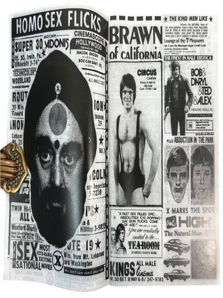 Queer Print Ephemera Recut as Artist Zine: Jim Lucio&rsquo;s All Male Cast! #4,