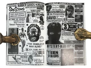 Queer Print Ephemera Recut as Artist Zine: Jim Lucio’s All Male Cast! #4,