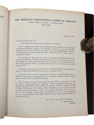 Phosphate Mining and Jim Crow Labor, Promotional American Agricultural Chemical Company Album, 1955