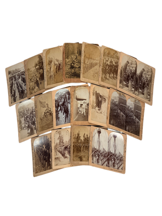 Item #23936 Spanish American War Stereoviews: Philippine Campaigns, Camp Alger, and the USS...