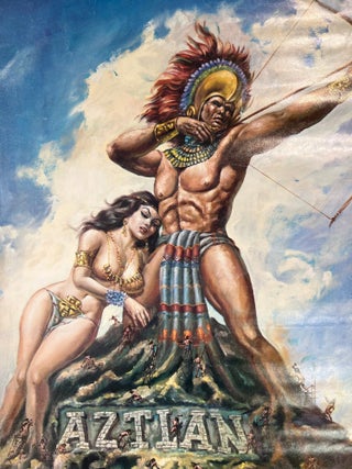 Aztl&aacute;n, "El Plan Espiritual de Aztl&aacute;n," Large Chicano Poster of Ancestral Homeland and Identity, 1979