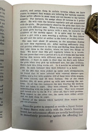 Policing Prostitution in Wartime America: Federal Law Enforcement Manual with Earlier Police Training and Professional Literature, 1900 to 1945