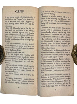 Policing Prostitution in Wartime America: Federal Law Enforcement Manual with Earlier Police Training and Professional Literature, 1900 to 1945