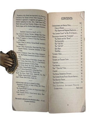 Policing Prostitution in Wartime America: Federal Law Enforcement Manual with Earlier Police Training and Professional Literature, 1900 to 1945