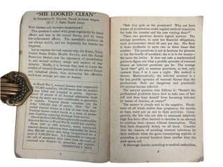 Policing Prostitution in Wartime America: Federal Law Enforcement Manual with Earlier Police Training and Professional Literature, 1900 to 1945