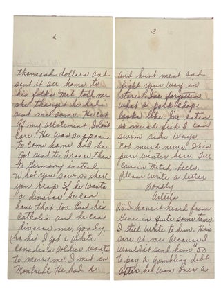 Private Letters to Black Vaudeville Star "Cousin Ida," or Ida Mae Lester, Correspondence Between Black Entertainers During Jim Crow Touring Circuit, 1953