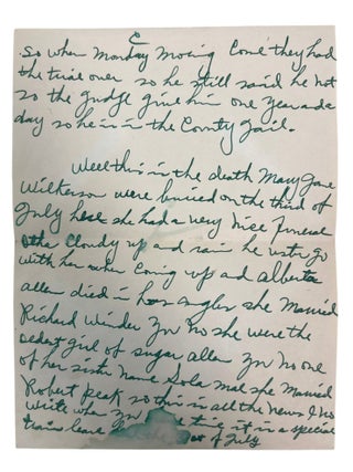 Private Letters to Black Vaudeville Star "Cousin Ida," or Ida Mae Lester, Correspondence Between Black Entertainers During Jim Crow Touring Circuit, 1953