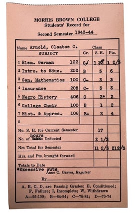 Black Women’s Civic Fundraising and Federal Service in Atlanta, 1943 to 1966