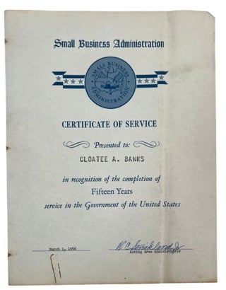 Black Women’s Civic Fundraising and Federal Service in Atlanta, 1943 to 1966