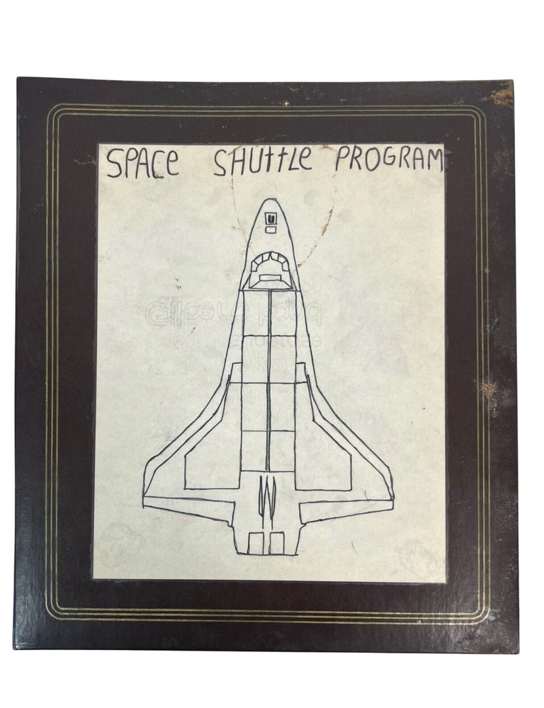 NASA Space Shuttle Program Educational Scrapbook with Original Shuttle Parts Samples, 1982&ndash;1984