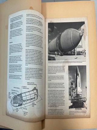 NASA Space Shuttle Program Educational Scrapbook with Original Shuttle Parts Samples, 1982&ndash;1984