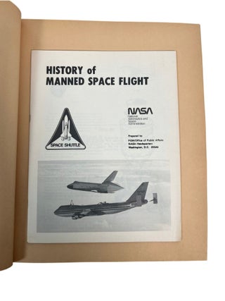 NASA Space Shuttle Program Educational Scrapbook with Original Shuttle Parts Samples, 1982–1984