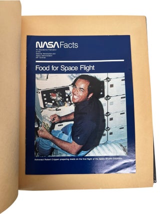 NASA Space Shuttle Program Educational Scrapbook with Original Shuttle Parts Samples, 1982&ndash;1984