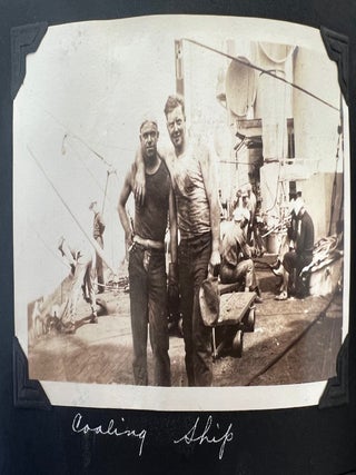 USS Seattle Shipboard Life and Indigenous Pacific Encounters, Extensively Captioned Photo Album, Documenting Māori Receptions, Samoan Ceremonies, and Maui, c. 1920's
