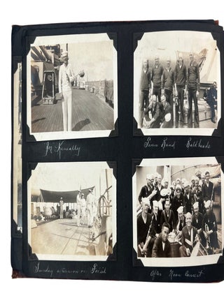 USS Seattle Shipboard Life and Indigenous Pacific Encounters, Extensively Captioned Photo Album, Documenting Māori Receptions, Samoan Ceremonies, and Maui, c. 1920's