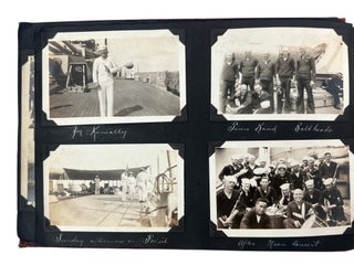 USS Seattle Shipboard Life and Indigenous Pacific Encounters, Extensively Captioned Photo Album, Documenting Māori Receptions, Samoan Ceremonies, and Maui, c. 1920's
