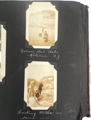 USS Seattle Shipboard Life and Indigenous Pacific Encounters, Extensively Captioned Photo Album, Documenting Māori Receptions, Samoan Ceremonies, and Maui, c. 1920's