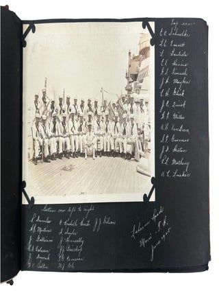 USS Seattle Shipboard Life and Indigenous Pacific Encounters, Extensively Captioned Photo Album, Documenting Māori Receptions, Samoan Ceremonies, and Maui, c. 1920's