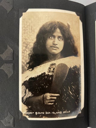 USS Seattle Shipboard Life and Indigenous Pacific Encounters, Extensively Captioned Photo Album, Documenting Māori Receptions, Samoan Ceremonies, and Maui, c. 1920's