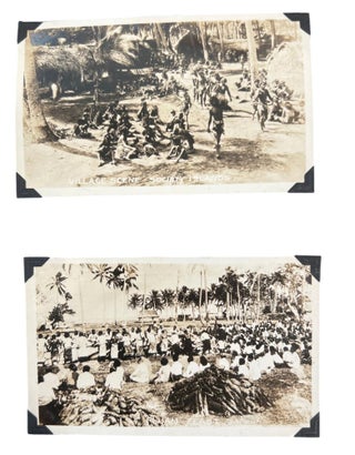 USS Seattle Shipboard Life and Indigenous Pacific Encounters, Extensively Captioned Photo Album, Documenting Māori Receptions, Samoan Ceremonies, and Maui, c. 1920's
