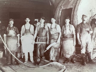 American Tannery Workers at the Dawn of Industrial Mechanization, Photo Album, circa 1890