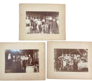 American Tannery Workers at the Dawn of Industrial Mechanization, Photo Album, circa 1890