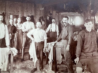American Tannery Workers at the Dawn of Industrial Mechanization, Photo Album, circa 1890
