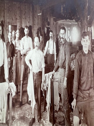 American Tannery Workers at the Dawn of Industrial Mechanization, Photo Album, circa 1890