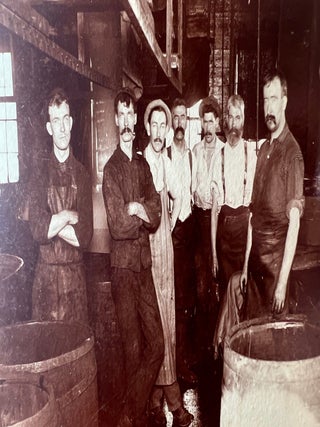 American Tannery Workers at the Dawn of Industrial Mechanization, Photo Album, circa 1890