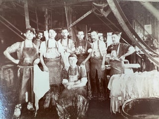 American Tannery Workers at the Dawn of Industrial Mechanization, Photo Album, circa 1890