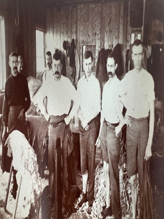 American Tannery Workers at the Dawn of Industrial Mechanization, Photo Album, circa 1890