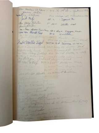 Early Amateur Filmmaker Organization "The Yakima Movie Club" Photo Album and Ephemera, Washington State, 1954 to 1957