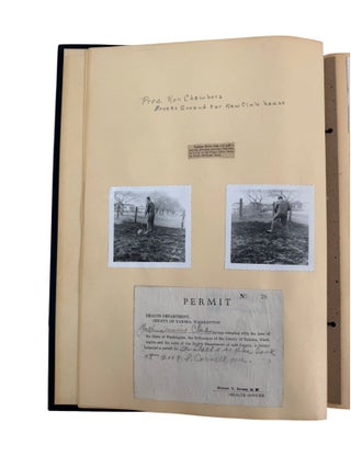 Early Amateur Filmmaker Organization "The Yakima Movie Club" Photo Album and Ephemera, Washington State, 1954 to 1957