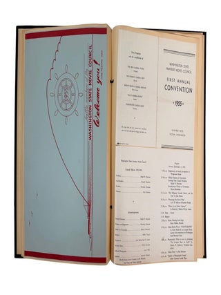 Early Amateur Filmmaker Organization "The Yakima Movie Club" Photo Album and Ephemera, Washington State, 1954 to 1957
