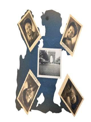 WWII Only All Black Overseas WAC Division, 6888th Central Postal Directory Battalion &ldquo;Six Triple Eight&rdquo; Photo Album Belonging to Julia, 1944&ndash;1946