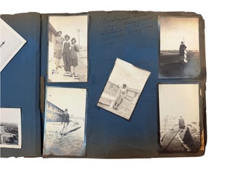 WWII Only All Black Overseas WAC Division, 6888th Central Postal Directory Battalion “Six Triple Eight” Photo Album Belonging to Julia, 1944–1946