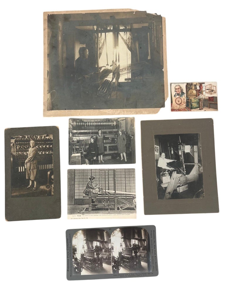 Jacquard Punched-Card Weaving Technology, and Early Women Textile Workers Photographs, 1880&ndash;1928