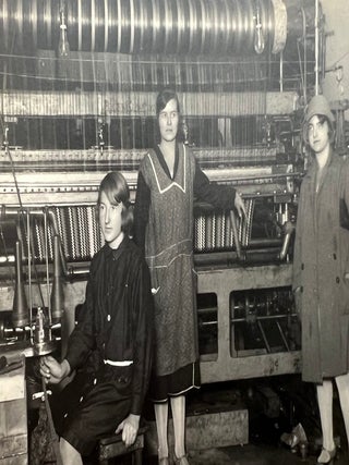 Jacquard Punched-Card Weaving Technology, and Early Women Textile Workers Photographs, 1880&ndash;1928