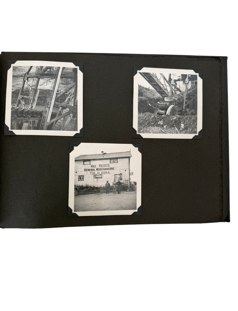 Alaska Gold Dredging and Hydraulic Placer Mining: Photograph Album Documenting Mining Operations,...