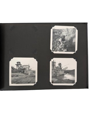 Alaska Gold Dredging and Hydraulic Placer Mining: Photograph Album Documenting Mining Operations, Industrial Landscapes, and Travel, circa 1949–195