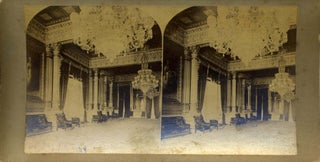 Item #5979 White House 1870 Original Stereoview. Photograph White House